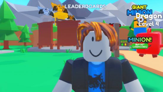 Clicker Party Simulator codes: a screenshot shows the Roblox game Clicker arty Simulator, with a Roblox avatar in the centre of a green Roblox world 