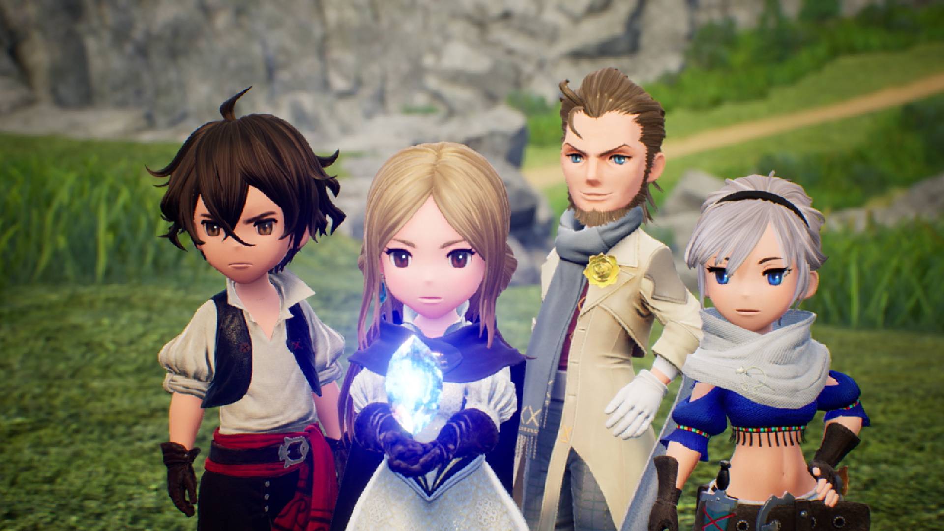 Be brave and try a new game, with 50% off Bravely Default II
