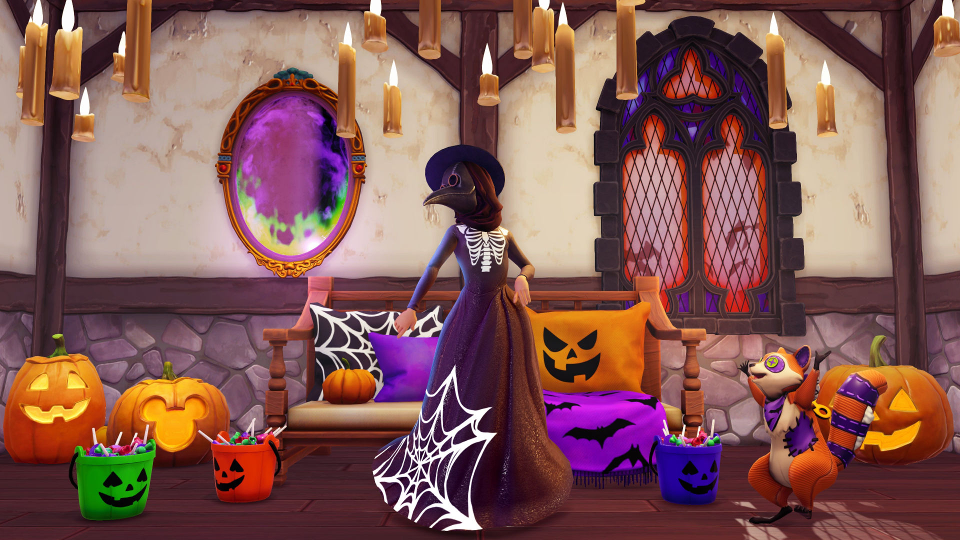 Get spooky with the Disney Dreamlight Valley Halloween decor