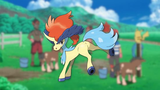 Custom image of Keldeo for horse Pokemon list