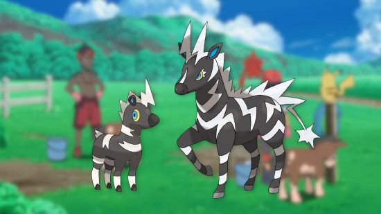 Custom image of Zebstrika for horse Pokemon list