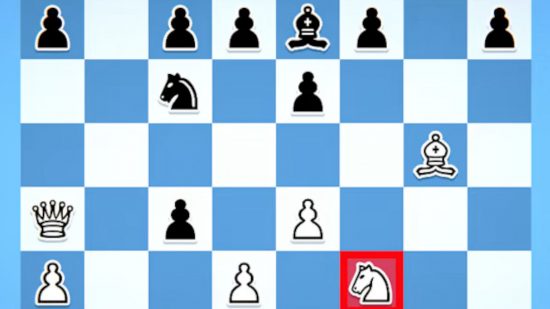 Screenshot from Chess Minimal for how to play chess on Switch and mobile guide