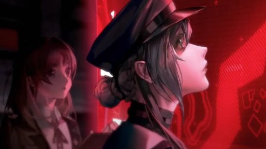 Path to Nowhere codes: key art shows a female character looking to the right in a dark red room