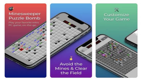 Screenshot of features from Minesweeper Classic for minesweeper games guide