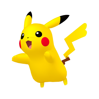 Pokédex - a Pikachu against a white background