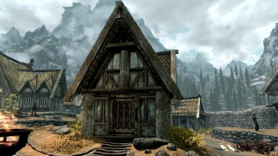 Skyrim houses - the exterior of Breezehome 