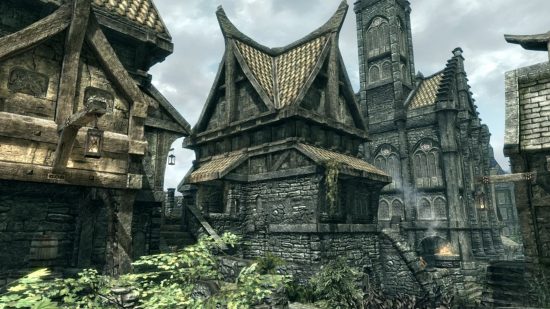 Skyrim houses - the exterior of Proudspire manor