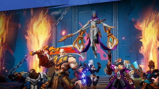 Torchlight: Infinite codes - a group of heroes posing together