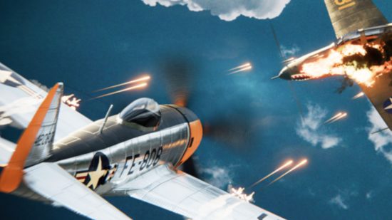 Key art of dogfighing planes for Wings of Glory codes guide