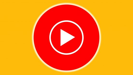 Youtube Music Download: the logo for Youtube Music appears against a yellow background