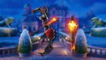 Fortnite guns: The flame bow pasted on a new Fortnite location