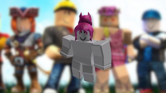 Custom image for free Roblox hair guide with a character with purple hair