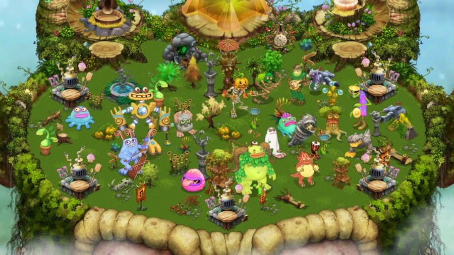 Hero image for My Singing Monsters will an island full of creatures