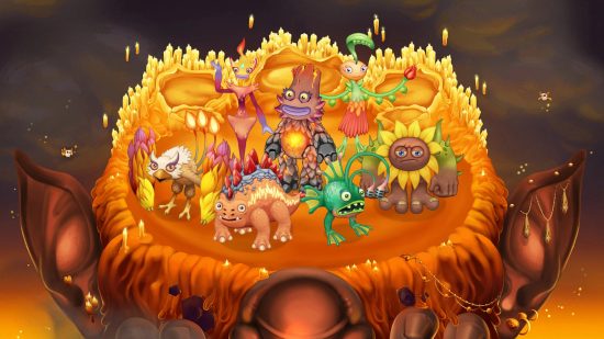 My Singing Monsters monster - fire MSM monsters