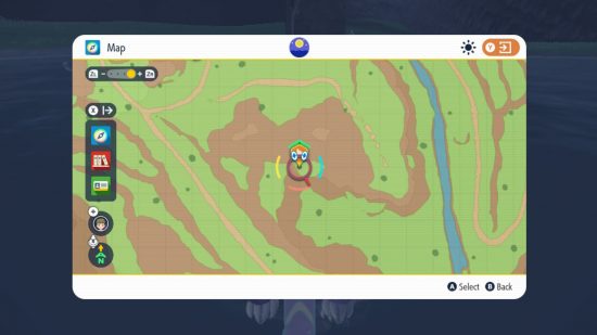 Pokemon Scarlet and Violet black stakes yellow stake map locations