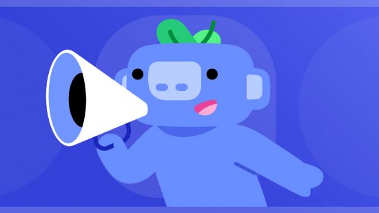 What is Discord - a little blue man shouting through a loud speaker