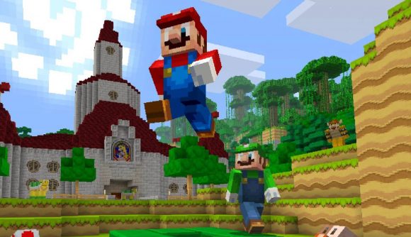 Mario and Luigi Minecraft skins