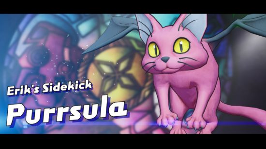Dragon Quest Treasures characters Purrsula 