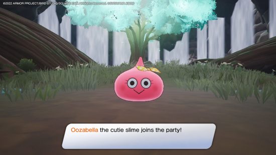 Dragon Quest Treasures review - a cutie slime joining the gang
