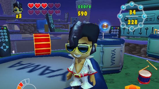 Screenshot from Rock N Roll Adventures for Wii for Nintendo shovelware feature