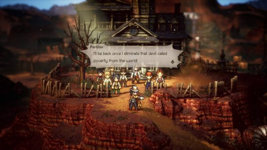 Octopath Traveller 2 characters: 