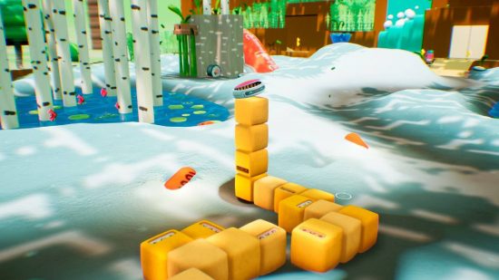 Togges review: a cute cuboid explores a 3D environment