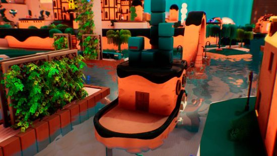 Togges review: a cute cuboid explores a 3D environment