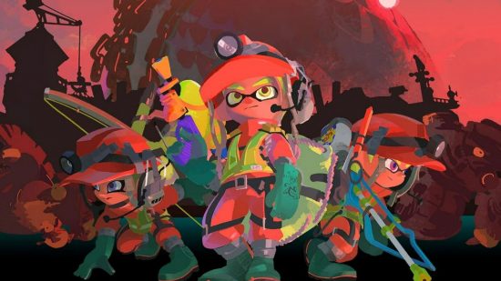 Screenshot of Splatoon 3 characters ready to fight for AGDQ 2023 news on Nintendo Switch games involved in the project