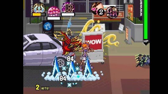 Best DS games: a screenshot shows the Nintendo DS game The World Ends With You