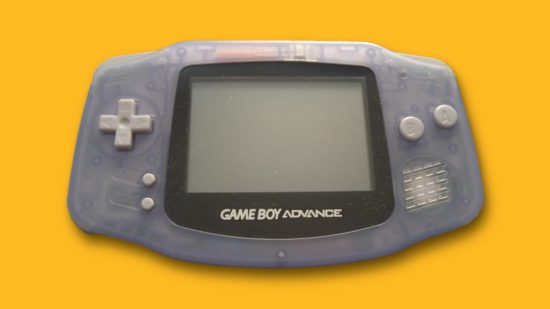 screenshot of a GBA on a yellow background for best GBA games list