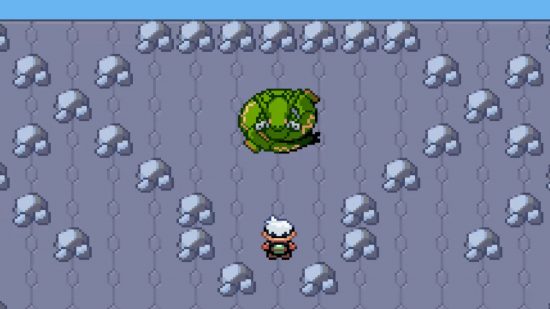 Just before the Rayquaza encounter in Pokemon Emerald for best GBA games list