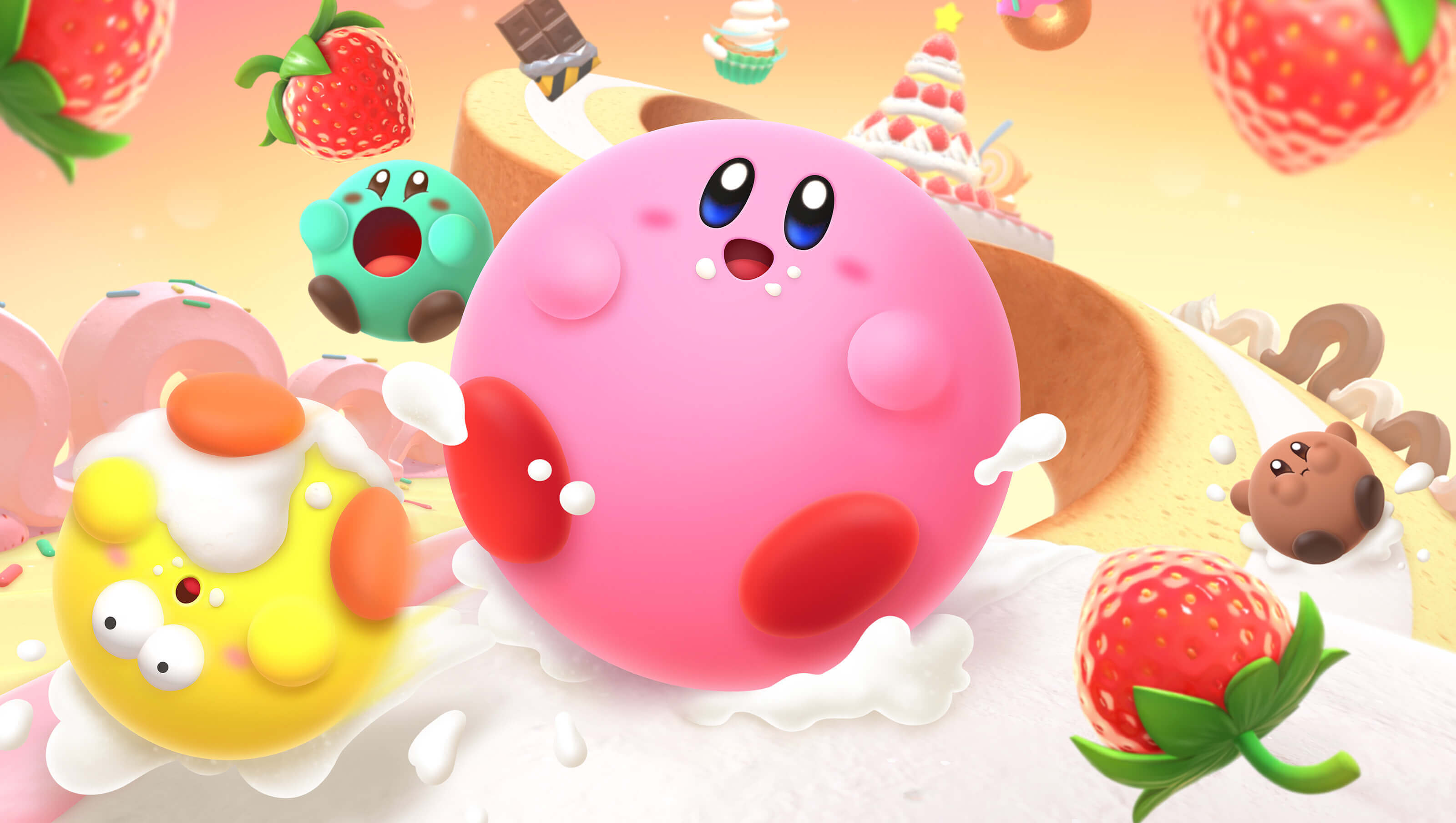 春喰い on Twitter  Kirby Kawaii wallpaper Kirby character