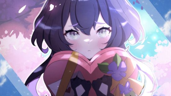 Eversoul tier list - an Eversoul character holding a heart shaped box of chocolates