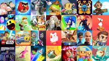 Every Apple Arcade game, or at least, a lot of them, shown in a collage.
