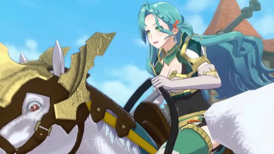 Fire Emblem Engage classes - Chloe on horseback