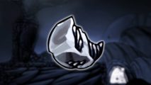 Hollow Knight pale ore: an icon of the pale ore from Hollow Knight is visible against a map shot of Hollow Knight