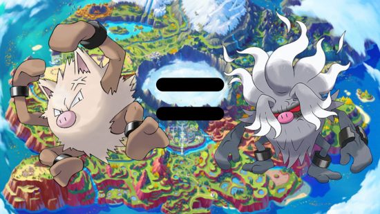 How to evolve Primeape - Primeape and Annihilape in front of the Paldea region