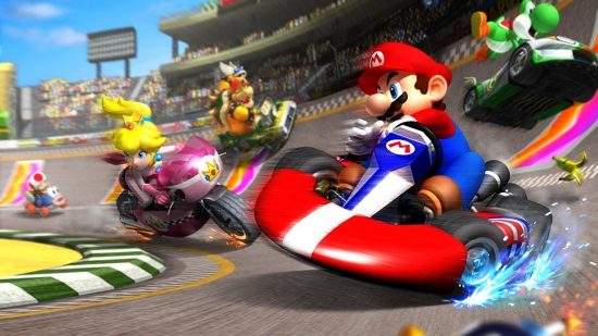 Mario is boring - Mario racing around a track