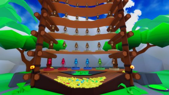 Monkey Tycoon codes - a group of monkeys in a tower