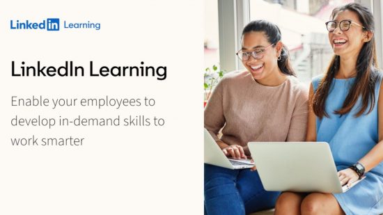 Screenshot of promo materials for LinkedIn Learning for What is Linkedin guide