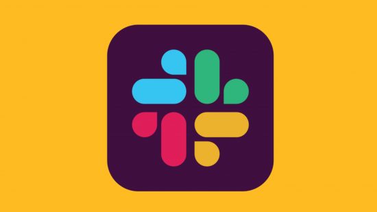 Custom image for what is Slack article with the Slack logo in the middle of the screen