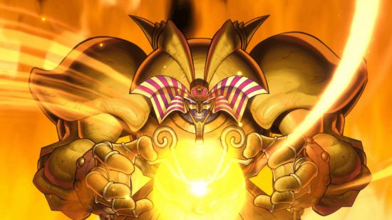 Screenshot of Exodia building power for Yugioh wallpapers guide