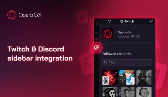 Discord integration shown off in Opera GX