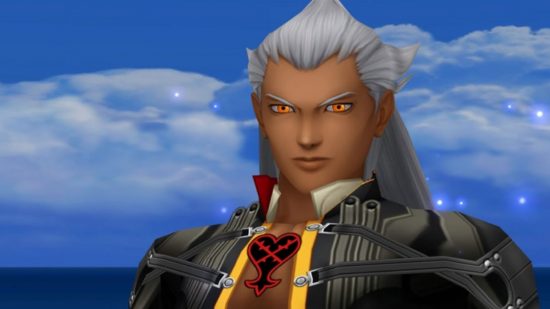Zrzut ekranu przedstawiający Ansem, najsilniejszego bezdusznego z Kingdom Hearts