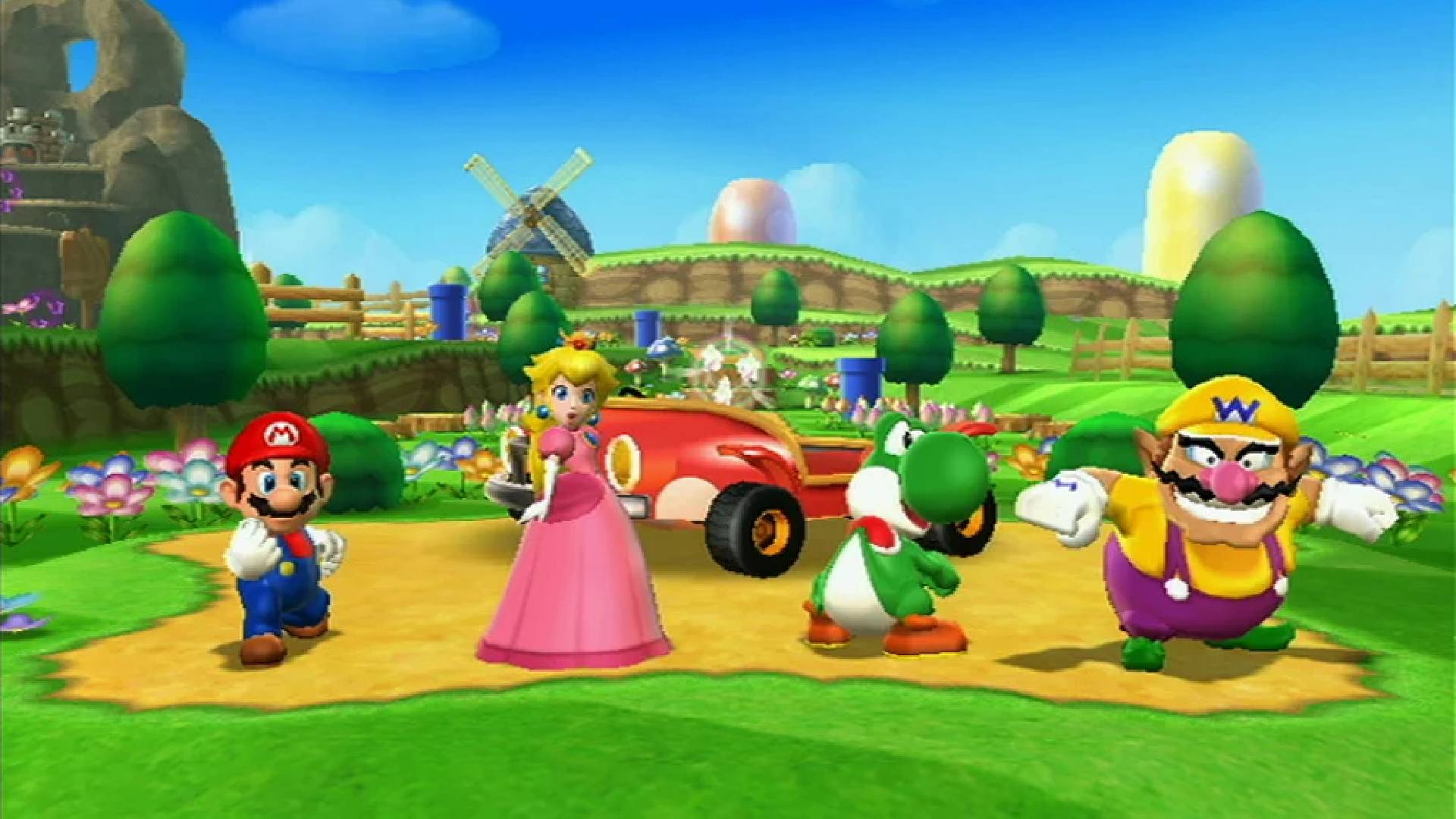 Super Mario Party Games All Characters 