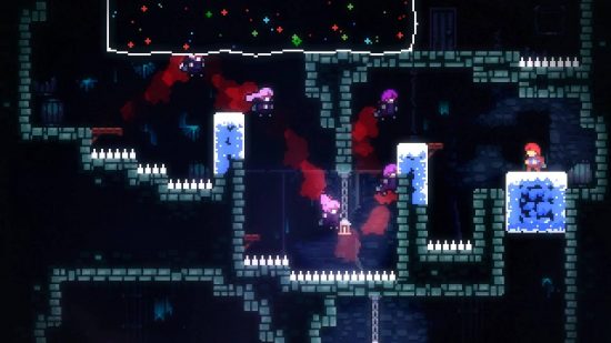 Nintendo Switch 2-23 indie releases: a screenshot shows the pixelated platformer Celeste