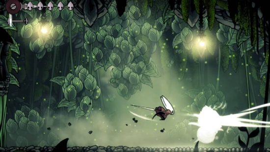 Nintendo Switch 2-23 indie releases: a screenshot shows Hollow Knight Silksong