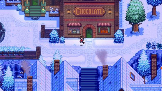 Nintendo Switch 2-23 indie releases: a screenshot shows the game The Haunted Chocolatier