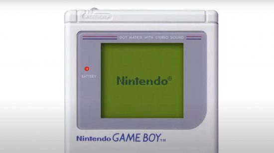 Nintendo Switch Online Game Boy Games: a Game Boy is shown with the Nintendo logo on the screen