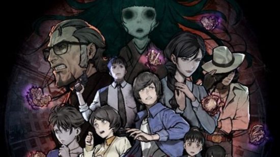 A bunch of creepy looking characters